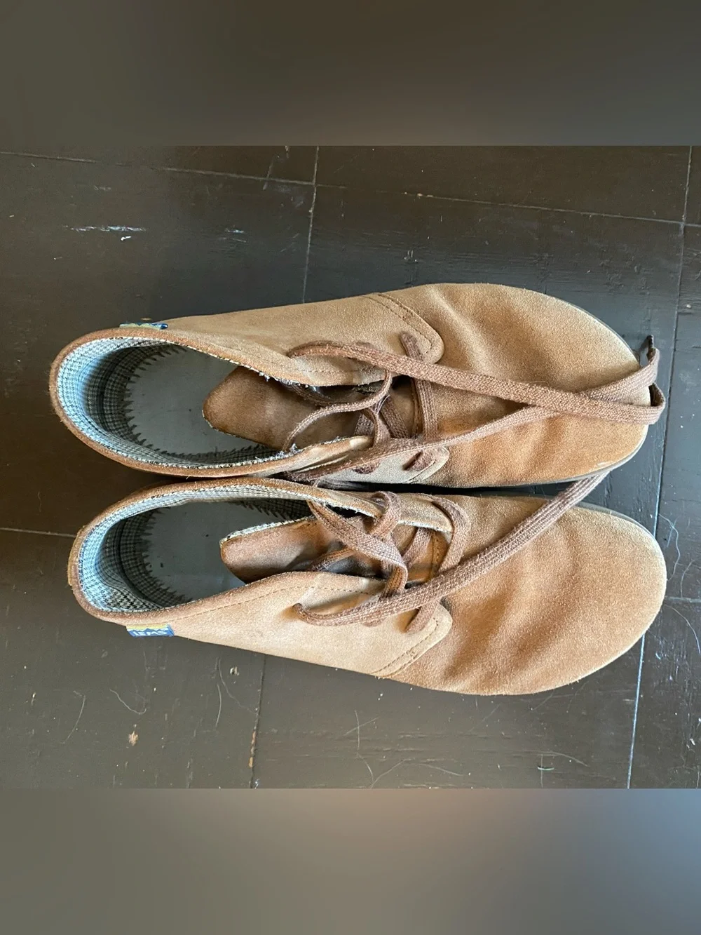 Lems Barefoot Tan Suede Chukka Boots Men’s 13